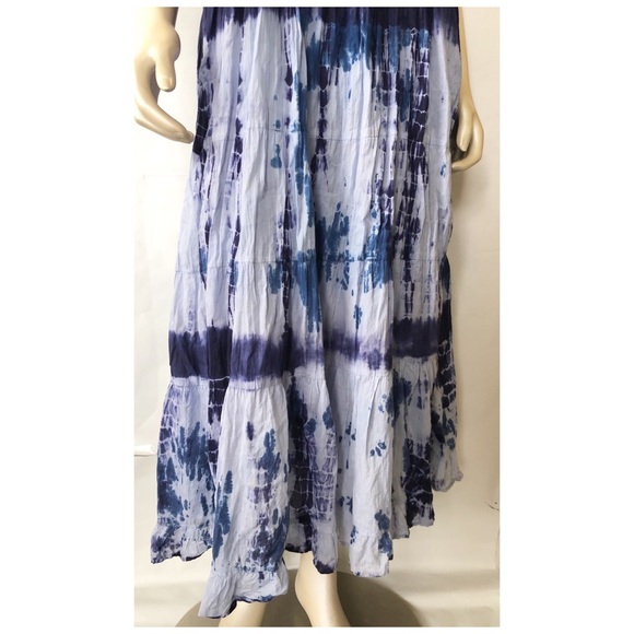 Coline ♥️ Tie Dye Empire Waist Maxi Dress - Picture 4 of 7